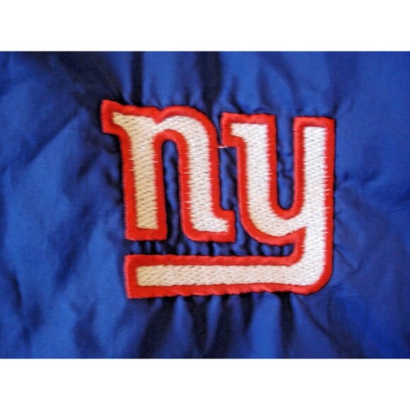Puma 2001 XXXV Super Bowl Windbreaker NY Giants 2XL Mesh Lined Full Zip Jacket - Picture 6 of 9